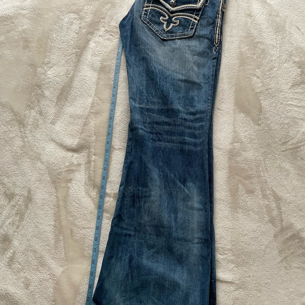 Rock Revival Dark Blue Flare Jeans
